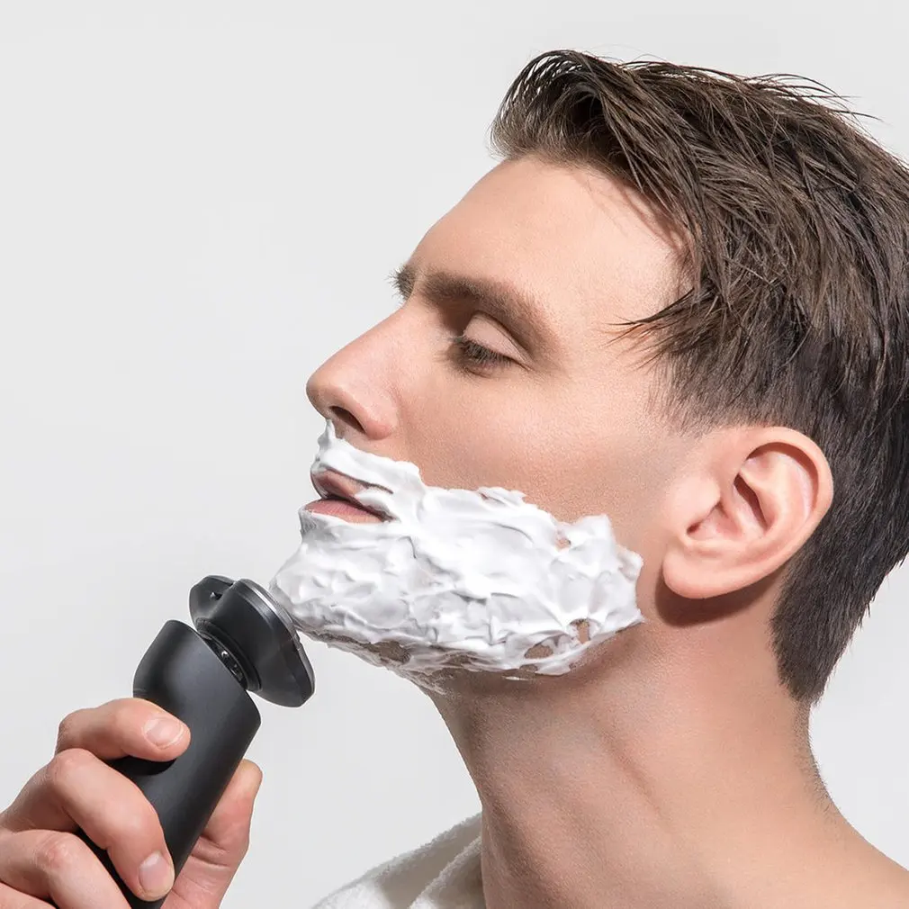 

Electric Shaver Double Ring Knife Double Gear Mode Fast Shaving Dry And Wet Double Shaving Body Waterproof