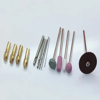 

Tools Drill Set Mini Electric Bits Grinding Wheel Disc Chucks Transformer
