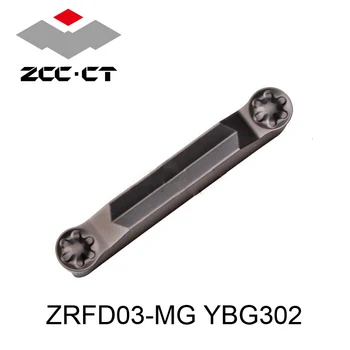 

ZCC Original ZRFD03-MG YBG302 ZRFD 03 Carbide Inserts herramientas de torno Lathe Tools Turning Tool Carbide Inserts CNC Cutter