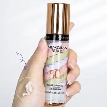 

Three Color Mixed 40g Foundation Soft Matte Long Wear Oil Control Concealer Liquid Foundation Cream Fashion Womens Makeup