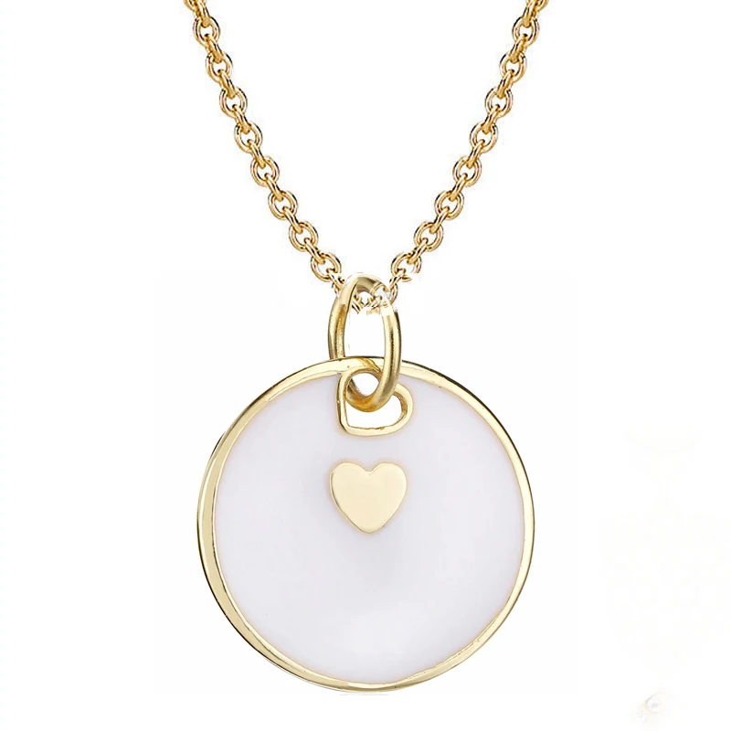 

New 925 Sterling Silver Necklace Gold Color Love Statement Pendant Love You More Necklace For Women Wedding Gift Diy Jewelry