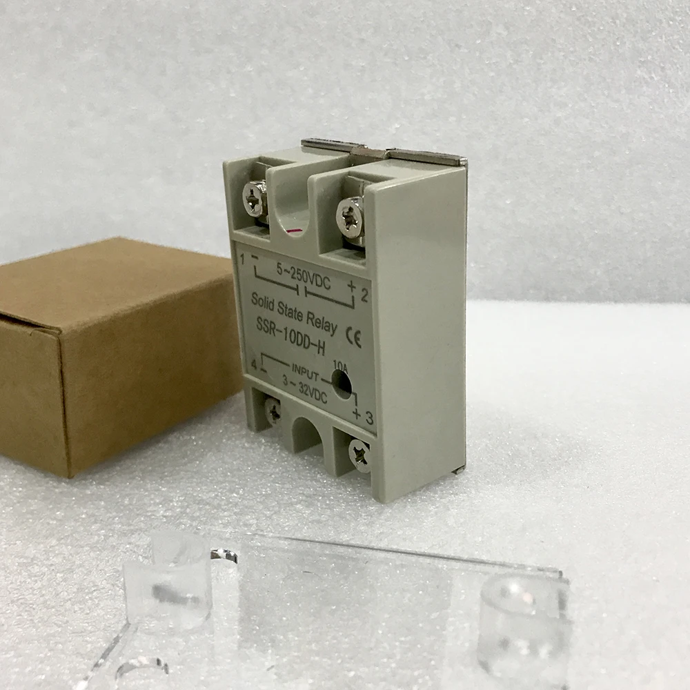 DC Контроль SSR 10DD 25DD 40DD 60DD 10A 25A 40A 60A на самом деле от 3 до 32 В постоянного тока 5 250VDC