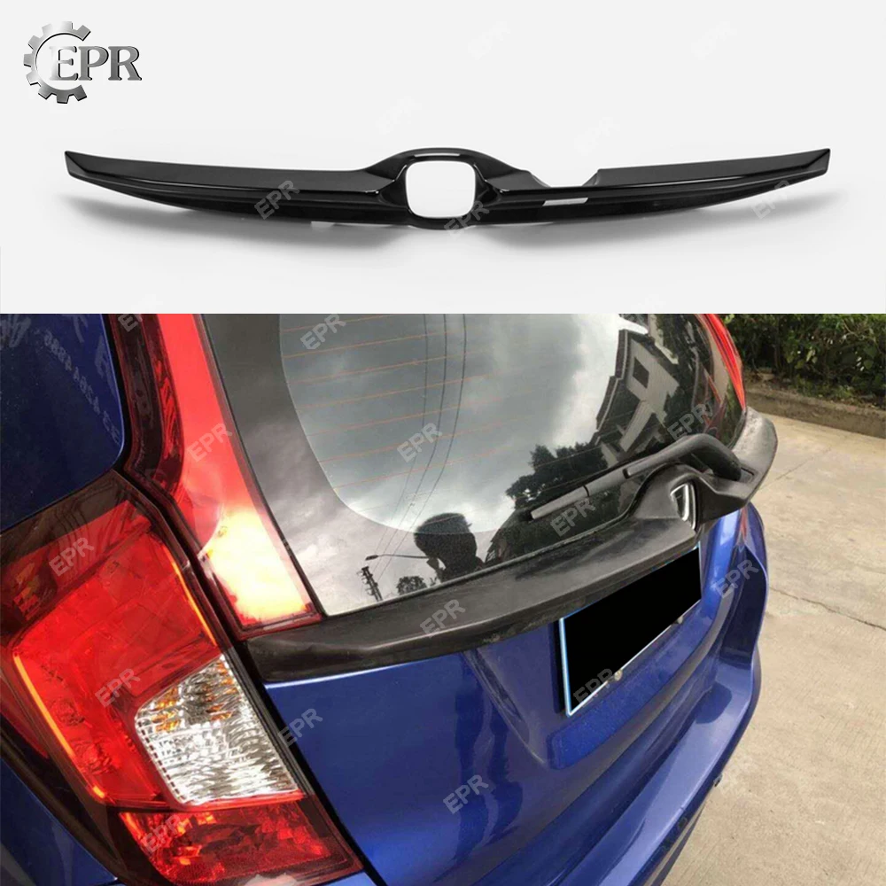 Задний Спойлер ABS для Honda Jazz 2014-2017 DBA-GK3.4.5.6 DAA-GP5.6 MU-Style отделка задней двери комплект