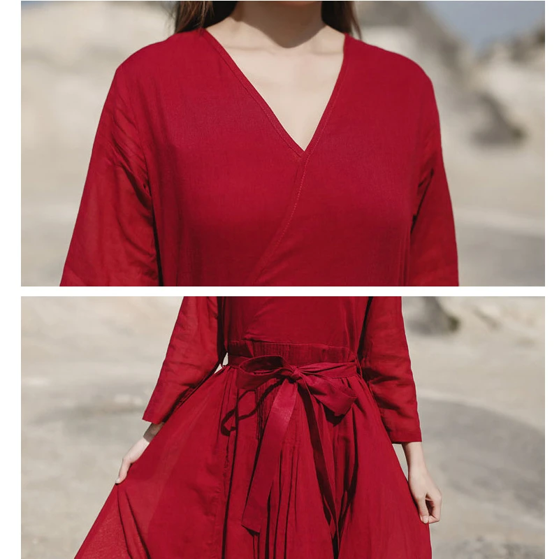 NINI WONDERLAND, женское платье, весна, VNeck, хлопок, удобное, в винтажном стиле, платье для женщин, одноцветное, элегантное, платья для девушек, платья для вечеринок
