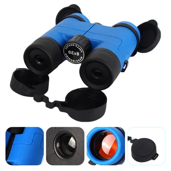 

Plastic Children Binocular Telescope 8x30mm High Magnification HD Binoculars Portable Anti-slip Outdoor Hunting Camping Telescop