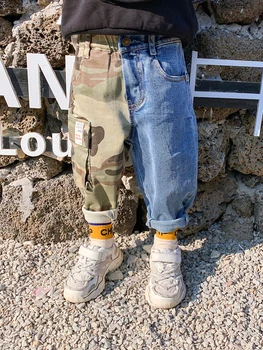 

Baby Jeans Children Autumn Korean Version of the New Children's Clothing Male New Pants Boys Western Style Spring