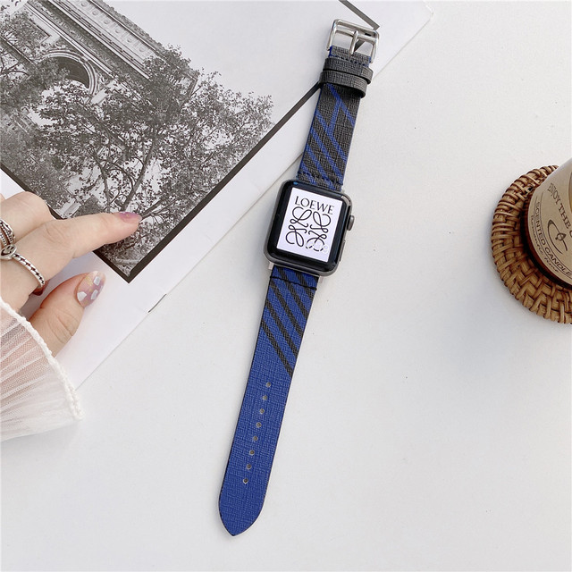 Apple Watch Jumping Single Tour Strap Original 44mm 40mm 42mm 38mm Nylon Watchbands iWatch Series 6 SE 5 4 3 2 1 Accessories