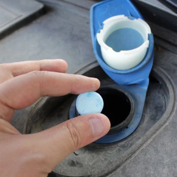 

Home Effervescent Tablets Windshield Car Window Glass Wash Cleaning Wiper