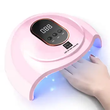 

LED Nail Lamp Nail Dryer Dual hands 18 PCS LED UV Lamp For Curing UV Gel Nail Polish With Motion Sensing Manicure Salon Tool