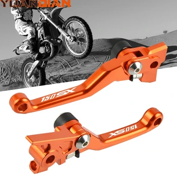 

Motorcycle DirtBike Dirt Pit Brake Clutch Levers CNC Pivot For KTM 150SX 150SX 2009-2015 2016