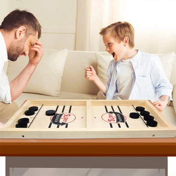 

Board Games Toys Catapult Chess Birthday Gift Funny Fast Sling Puck Family Party