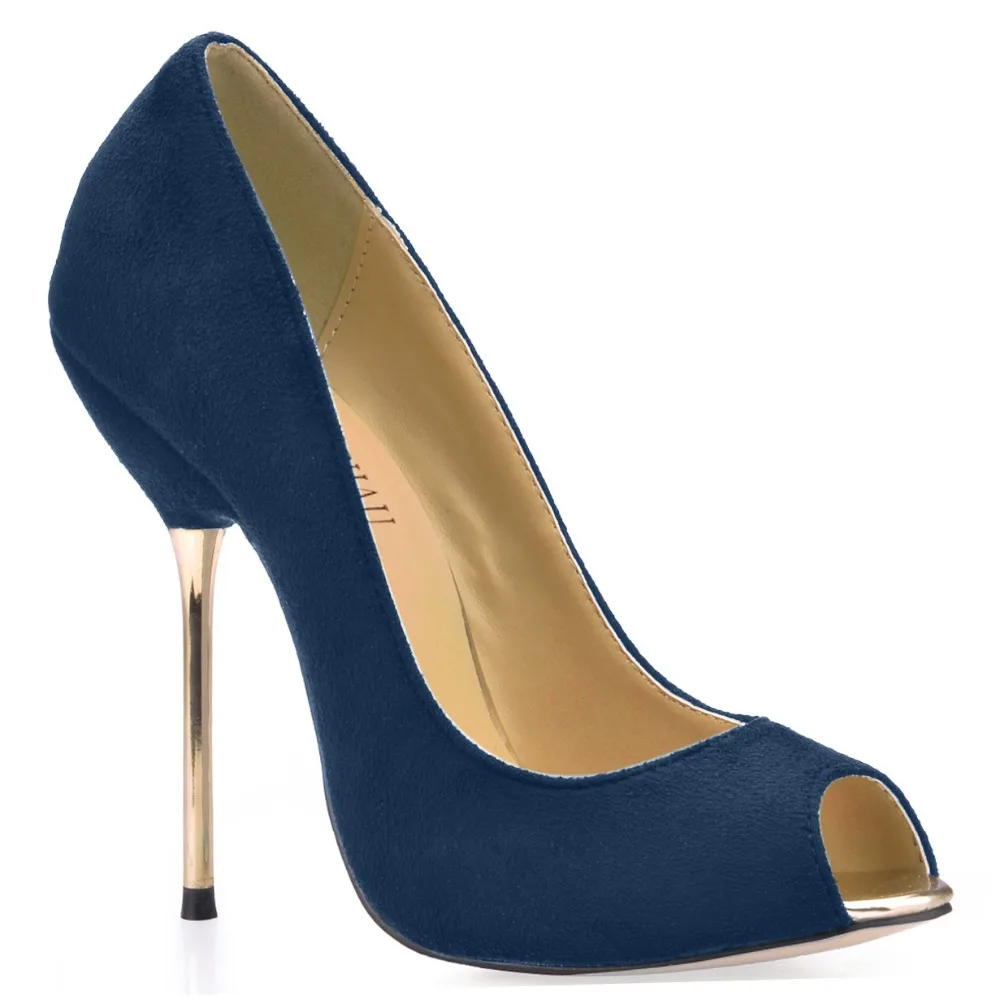 12 深蓝色弹力绒