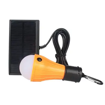 

New 1000mAh 165LM Solar Lamp Powered Portable Led Bulb Light Solar Led Lighting Solar Panel Camp Tent Night Fishing Light