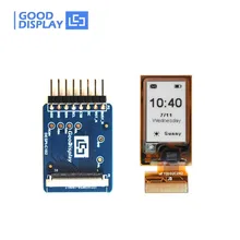 1.02 Polegada e ink tela flexível pequena mini módulo de exibição de papel eletrônico