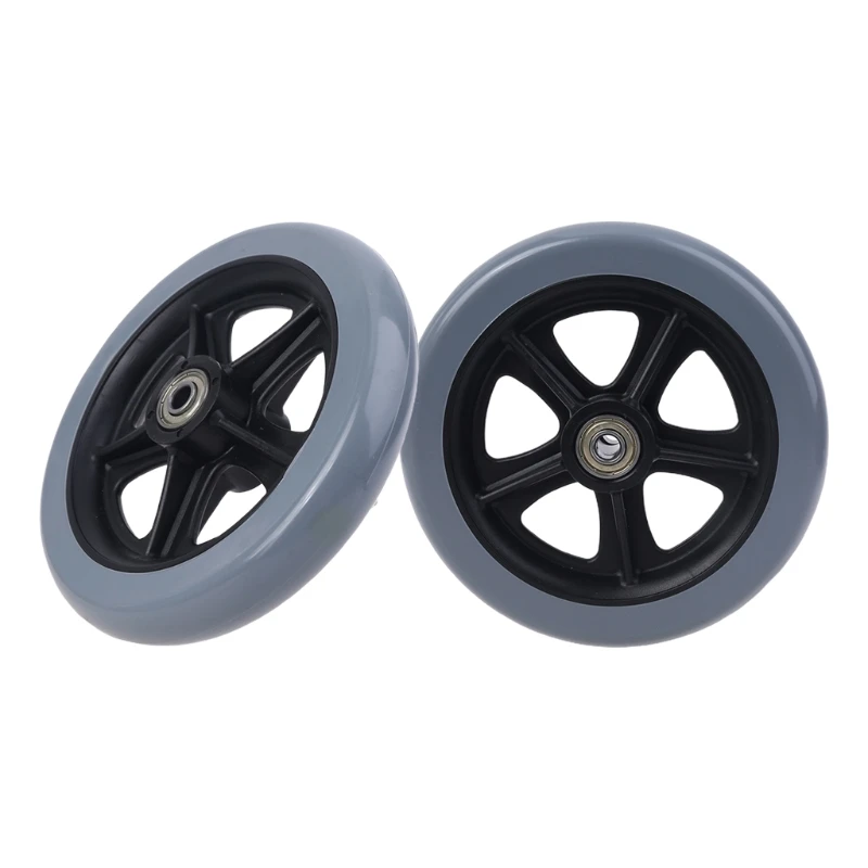 2pcs 6&quot Wheelchair Casters Small Cart Rollers Chair Wheels Accessories T3EC | Обустройство дома