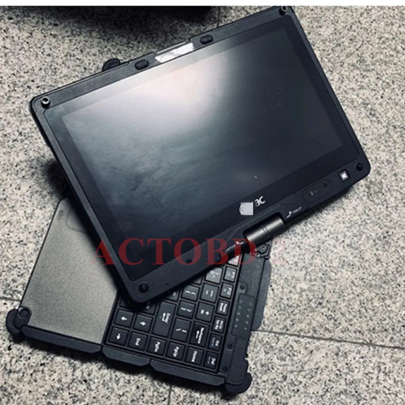 I7 8g бывший в употреблении ноутбук Getac v110 прочный трехслойный i7 4600u 8 ГБ ОЗУ для