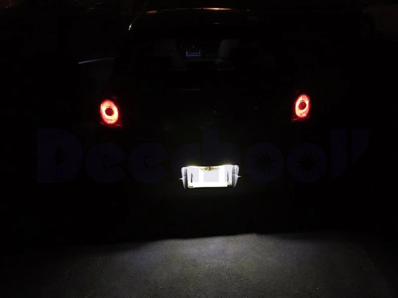 Автомобильный светодиодный светильник для Volkswagen для VW golf 5 mk5 GTI 2006-2009, внутренняя карта, купольный светильник+ Внешняя лампа заднего хода+ светильник для номерного знака s