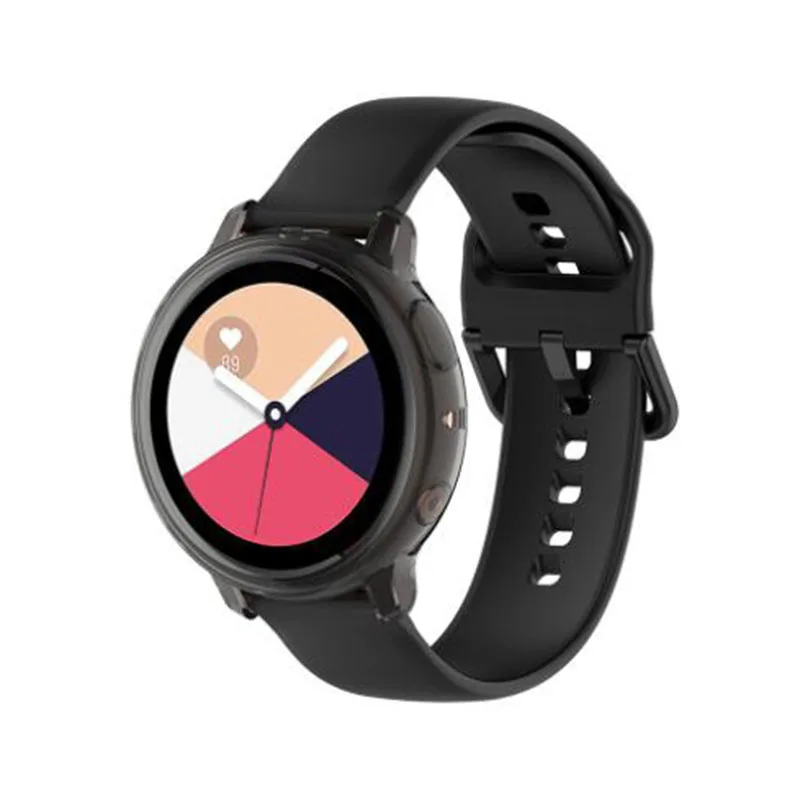 ТПУ защитный чехол для samsung galaxy watch active 2 44 мм 40 SM R830 R820 R500 силиконовый HD