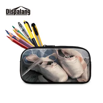 

Ballet Style Pencil Case for Children Sequin Promotional Custom Printed School Pen Bag Canvas Stationery Tools for Student