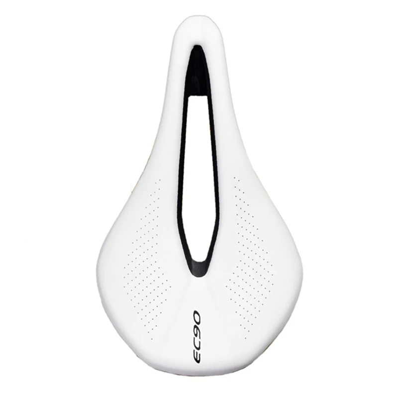 Dropship-EC90, 2 шт., велосипедное седло, Mtb, шоссейное, велосипедное седло, горный велосипед, Гоночное седло, ПУ, дышащее, мягкое сиденье, подушка, белый
