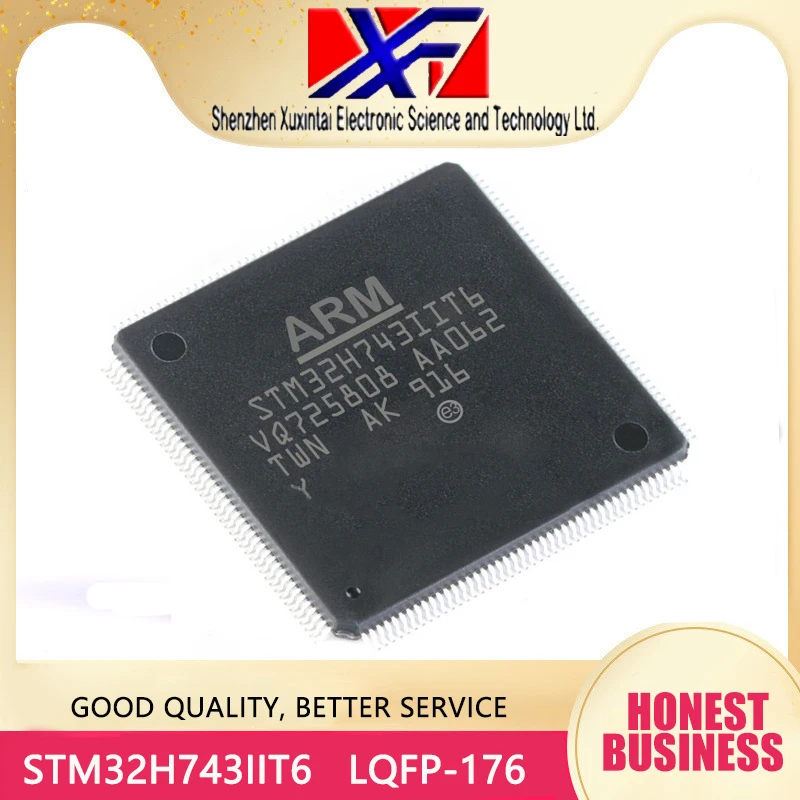 5 шт./лот STM32H743IIT6 STM32H743 STM32H743IIT6TR IC MCU 32BIT 2 Мб флэш-память 176LQFP | Обустройство дома