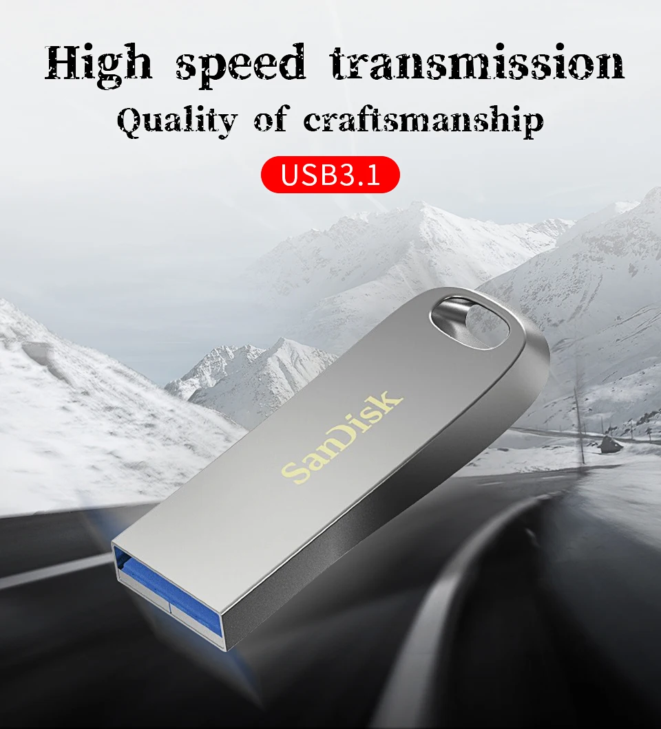 Двойной флеш-накопитель SanDisk USB 3,1 флеш-накопитель 256 ГБ 128 Гб 64 ГБ 32 ГБ оперативной памяти, 16 Гб встроенной памяти, CZ74 USB флэш-накопитель объемом до 150 МБ/с. флешки usb флеш-накопитель u-диск