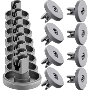 

16 Pack of Dishwasher Wheels Lower Basket Wheels for AEG Electrolux FAVORIT Zanussi Dishwasher Wheels