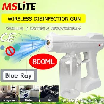 

fog gun machine handheld sterilizing atomizer nano mist disinfectant sprayer wholesale sanitizer machine fogging home use