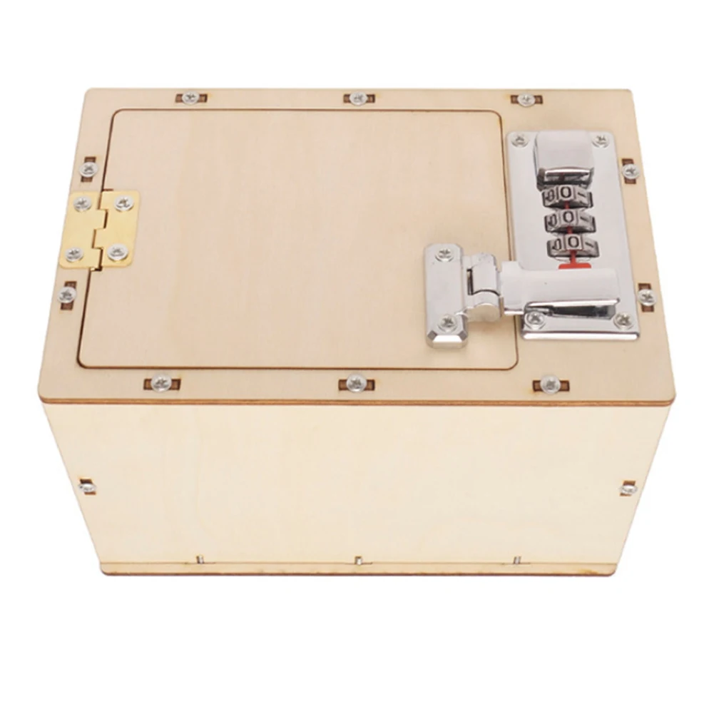 Детская Механическая коробка с паролем сделай сам детские научные и школьные