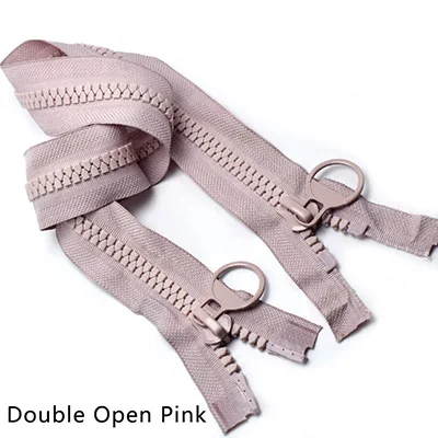 Meetee 1 шт. 70-120 см 15# Смола двойная открытая Одиночная открытая молния открытая Автоматическая застежка-молния для пуховика DIY багажные аксессуары ZA064