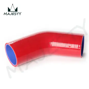

pack size 18*13*8 silicone hose 45 Degree Racing Silicone Hose Elbow Coupler Intercooler Turbo hose universal 51mm 2" inch red