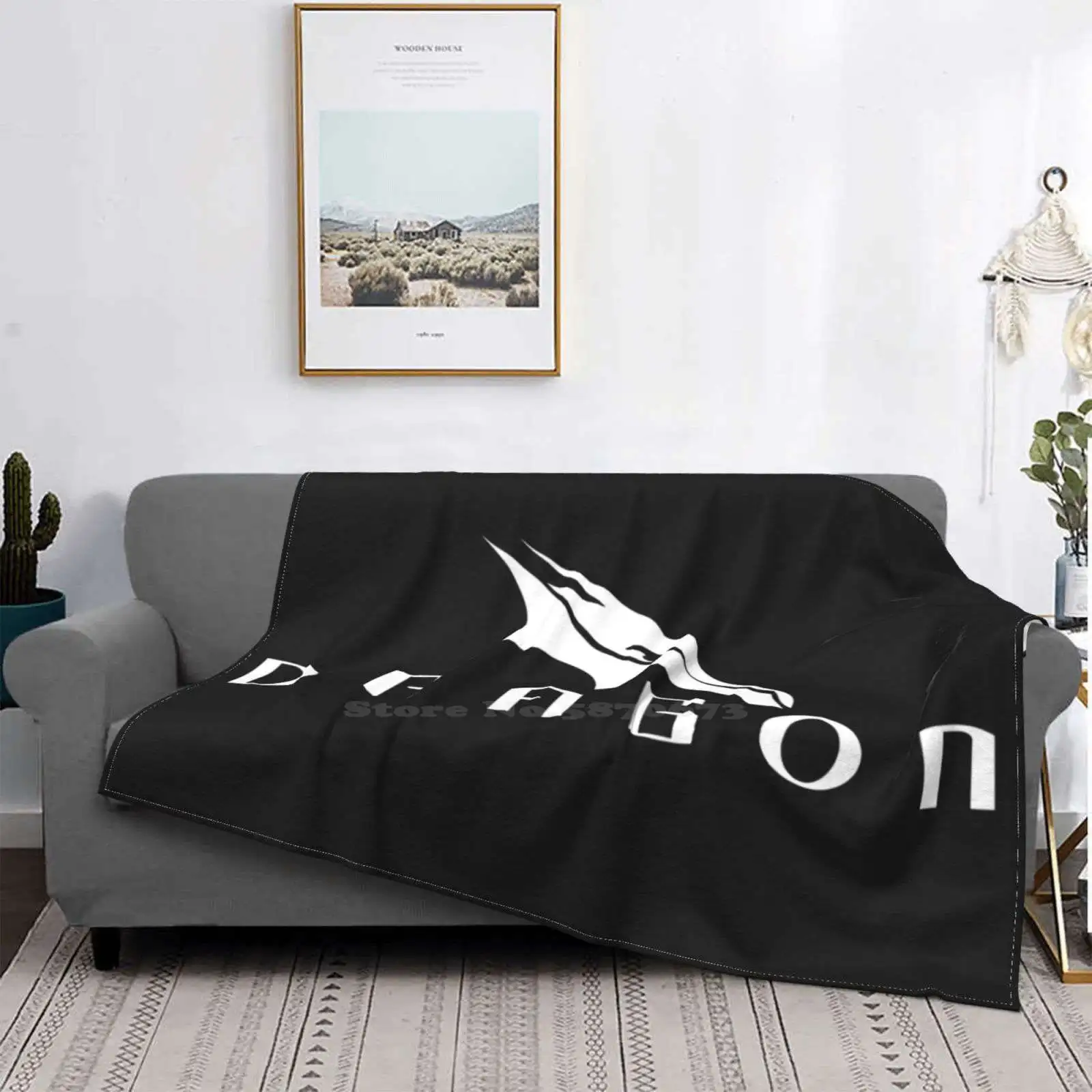 

Spacex Crew Dragon Logo White Four Seasons Comfortable Warm Soft Throw Blanket Spacex Space Falcon 9 Dragon Rocket Spacex Logo