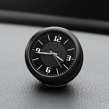 

Car Clock Logo Accessories Dashboard interior Decoration For Jeep Cherokee XJ KJ KK Compass Wrangler JK MK Grand Cherokee WJ WK