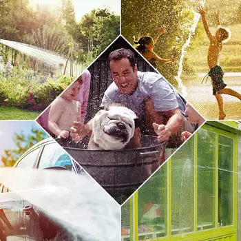 

7 Pattern High Pressure Spray Gun Multifunctional Household Car Washing Sprinkler Nozzle Garden Watering Tool Water Hose Nozzle