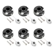 6/4/1PC canoë Kayak étoile monture Base bateau gonflable mer canne à pêche monture pour support de Base matériel de pêche Kit accessoire