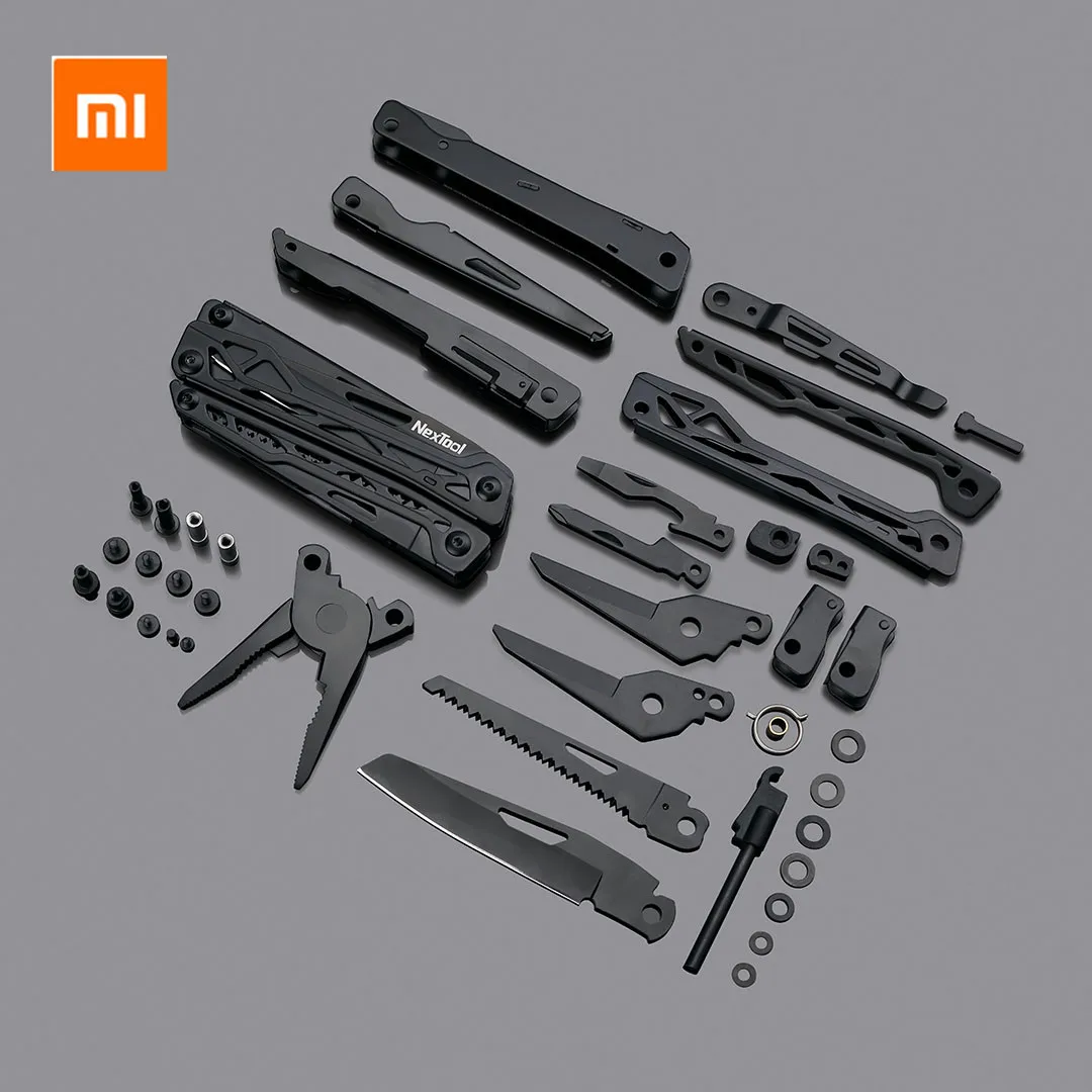 

Xiaomi Mijia NEXTOOL 10 In1 Tools Multifunctional Tools Blade Folding Pliers Camping Hiking Cycling Portable Scissors Opener