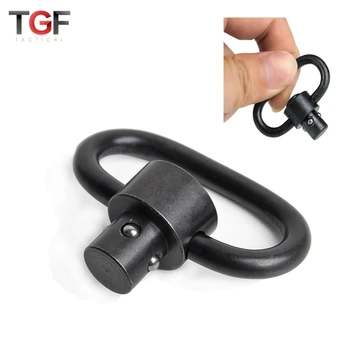 

Tactical Hunting Gun Accessories Aluminium Push Button Quick Detach Release QD Sling Swivel Scope Mount Ring