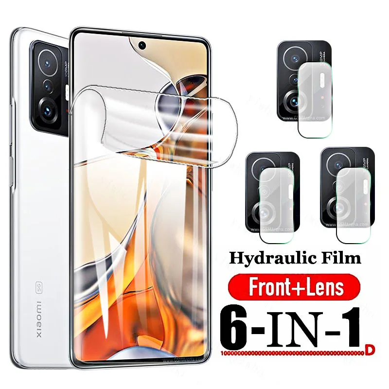 

For Xiaomi 11t Pro Soft Hydrogel Film Screen Protectors for Xiao Mi 10T Pro Lite 11 Ultra ProtectIve Tempered Glass Camera Lens
