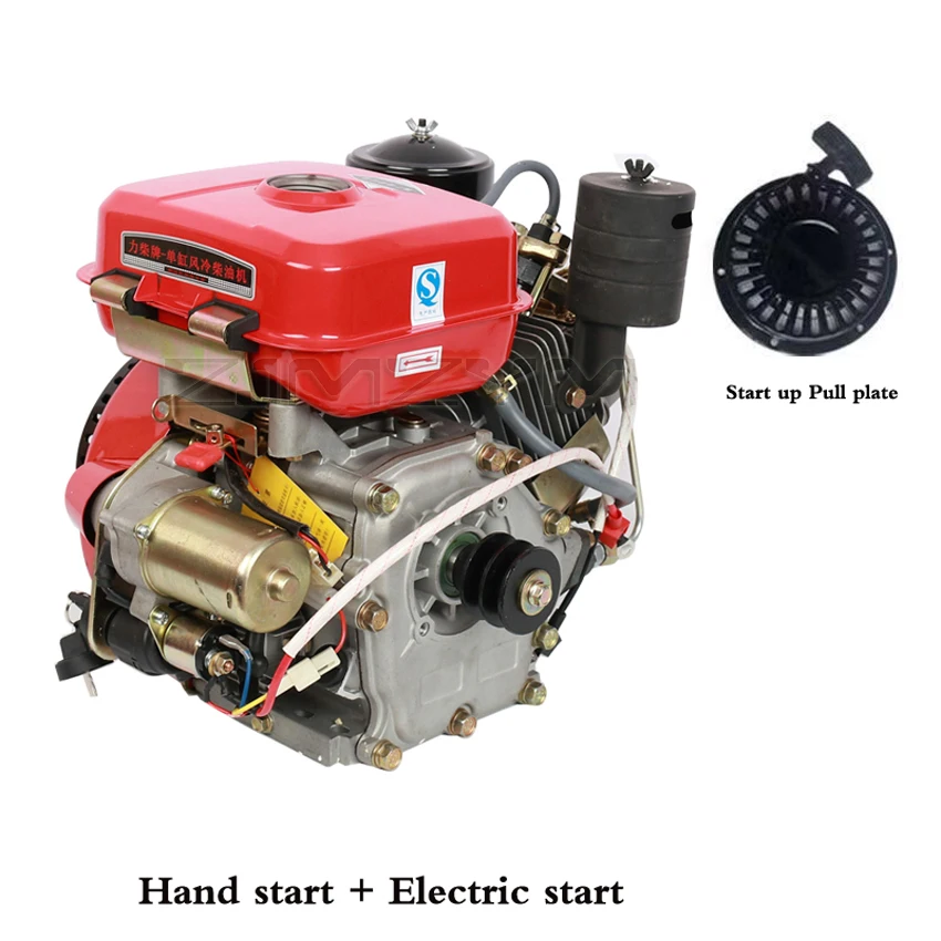 170f Air-cooled Crude Oil Engine Engine 220v 2.2kw Single Cylinder 4  Horsepower Water Pumpboat Power Engine 196cc 3300 Rpm - Generator Parts &  Accessories - AliExpress