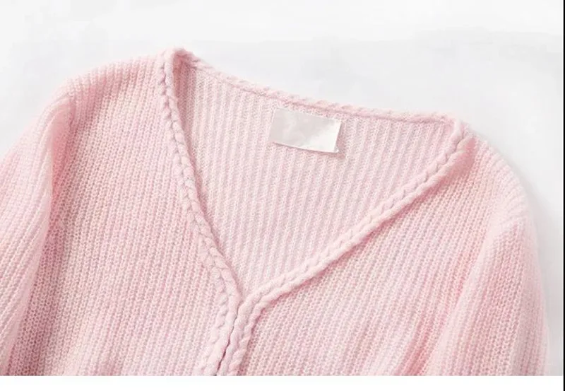 CAMIA mohair women's sweater autumn winter V-neck wool mohair pullover sweater women