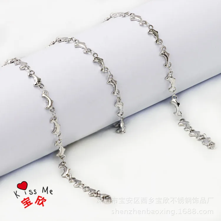 

Europe And America Accessories Factory Price Titanium Steel Handmade Necklace Stainless Steel DIY Chain Special Bracelets
