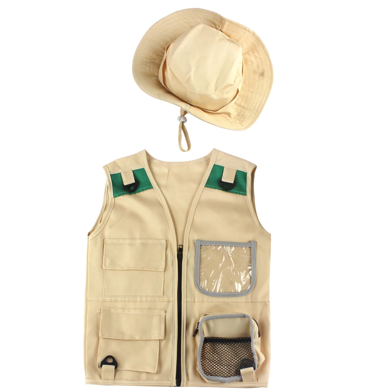 Spooktacular Creations Kids Explorer Costume Deluxe Set, Safari