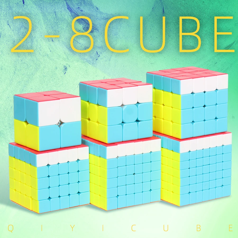 

Qiyi Magic Cube Speed 3x3x3 2x2x2 4x4x4 5x5x5 6x6x6 7x7x7 Puzzle Cubo Magico 2x2 3x3 4x4 5x5 6x6 7x7 Toys For Children