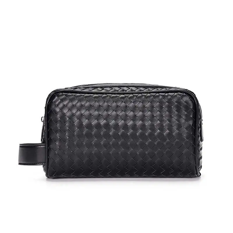

2019 Business Office Black Day Clutches Men PU Leather Purses Small Clutch Phone Wallets Bag Casual Male Mini Handbag New Spot