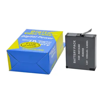

Reachargeable Li-ion Battery For Insta360 ONE X 1200mAh 3.8V 4.56Wh LiPo Battery For Insta360 ONE X Camera Accessories