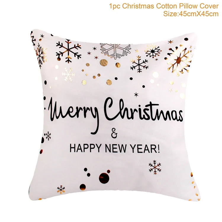 Happy New Year QIFU Счастливого Рождества украшения для дома Рождество Navidad натальный олень Санта Клаус счастливый год Рождественский подарок - Цвет: Happy New Year