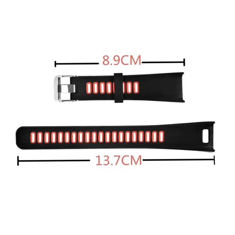 Регулируемый дышащий силиконовый ремешок для часов двухцветный ремешок для наручных часов Замена браслета для Garmin Vivosmart HR умные часы аксессуары