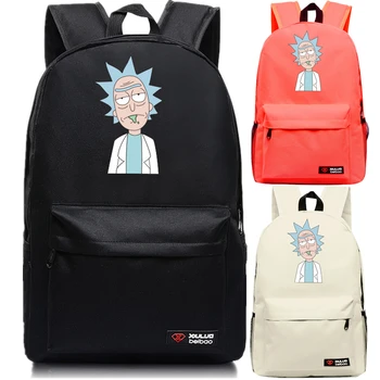 

New Rick And Morty Backpack Fashion Capacity School Bag student Book bag Notebook Daily backpack Casual Travel Mochila