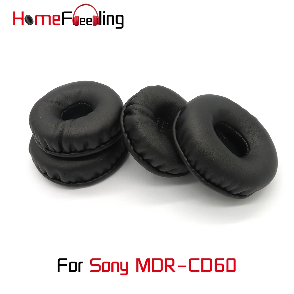

Homefeeling Ear Pads For Sony MDR-CD60 MDR CD60 Earpads Round Universal Leahter Repalcement Parts Ear Cushions