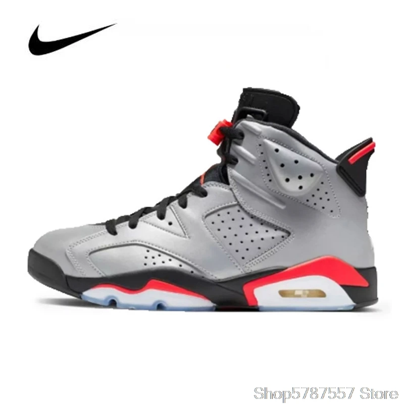 Nike Air Jordan 6 Ретро отражения Для мужчин Мужская баскетбольная обувь кроссовки